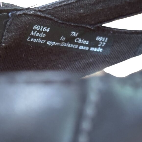 CLARKS Bendables Ashland Flats Black Womens Size 7 Medium Leather Upper EUC - Picture 8 of 8